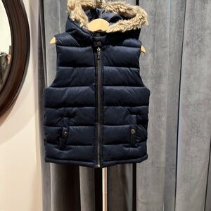 Janie and Jack herringbone puffer vest